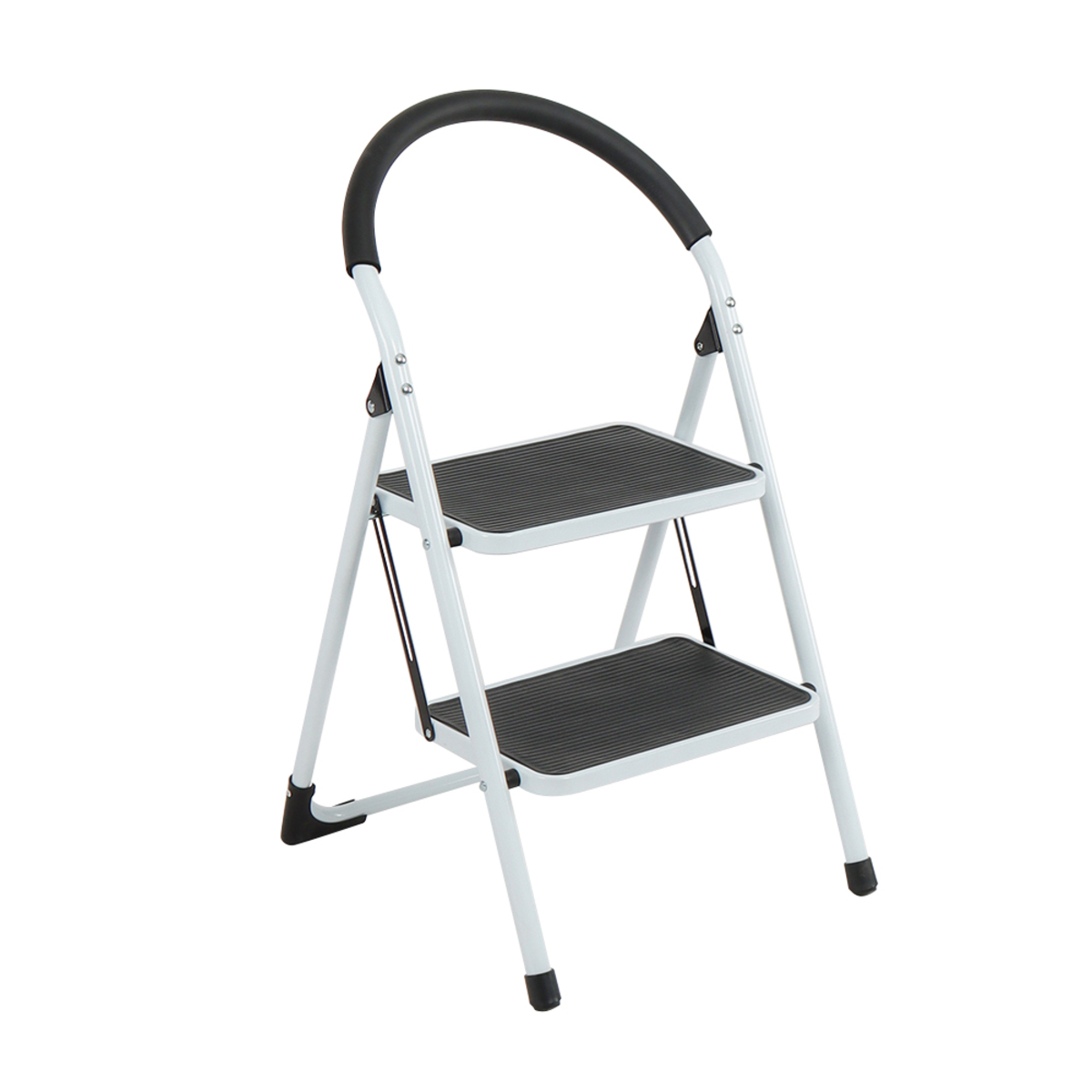 Bild 1 von Kraft Werkzeuge Trittleiter zweistufig, 150kg Belastbarkeit