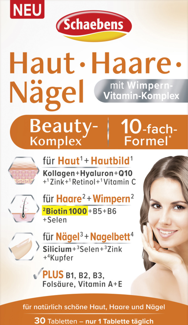 Bild 1 von Schaebens Haut, Haare & Nägel Beauty-Komplex