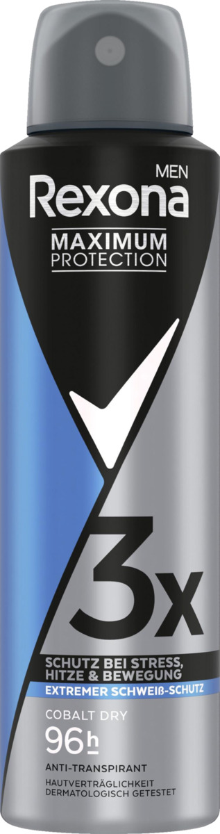 Bild 1 von Rexona Men Maximum Protection Deospray Anti-Transpirant Cobalt Dry