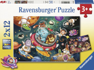 Ravensburger Puzzle Tiere im Weltall