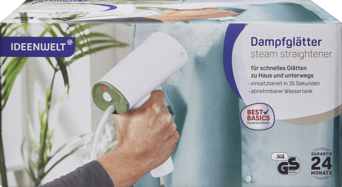 Bild 1 von IDEENWELT Best Basics Dampfglätter
