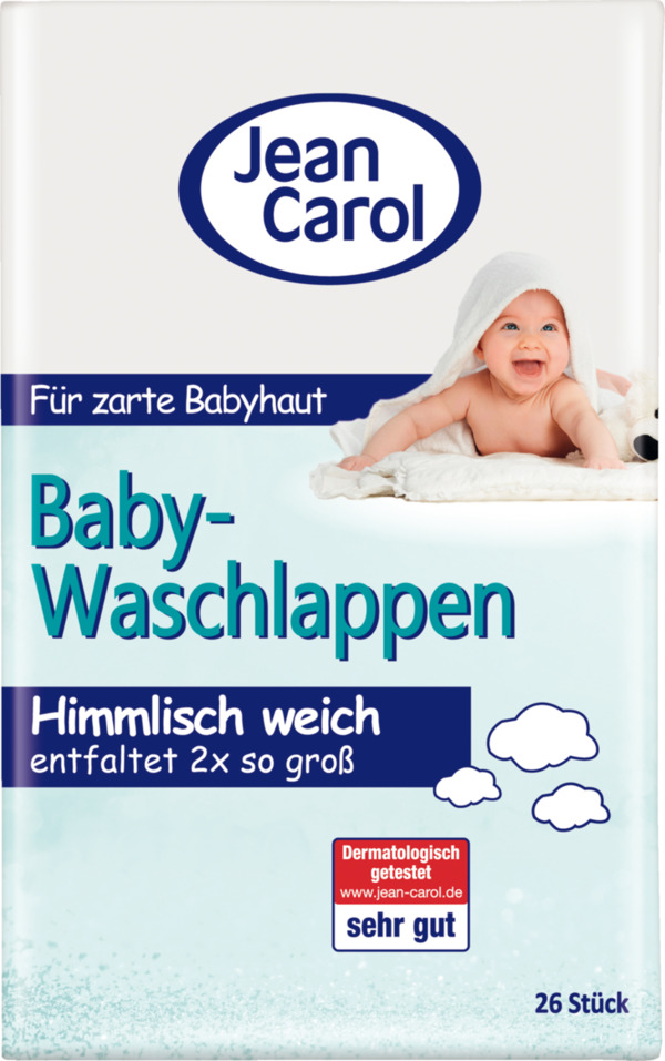 Bild 1 von Jean Carol Baby-Waschlappen