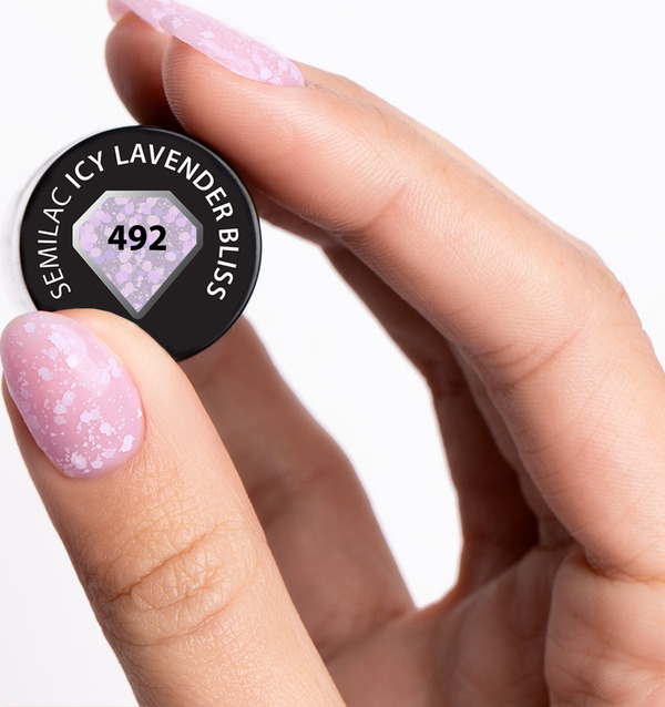 Bild 2 von Semilac UV Nagellack 492 Icy Lavender Bliss
