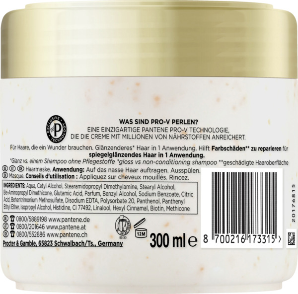 Bild 2 von Pantene Pro-V Miracles Haarmaske Glossy & Repaired