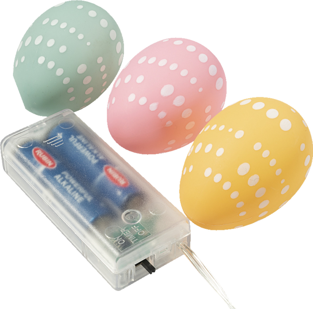 Bild 2 von IDEENWELT LED-Lichterkette mit Ostereiern