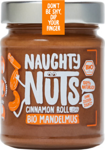 Naughty Nuts Bio Mandelmus Cinnamon