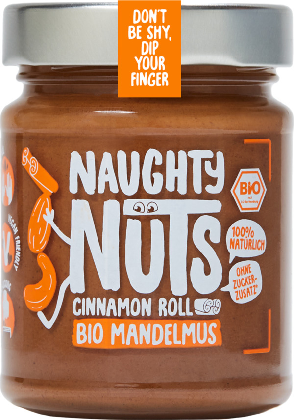 Bild 1 von Naughty Nuts Bio Mandelmus Cinnamon