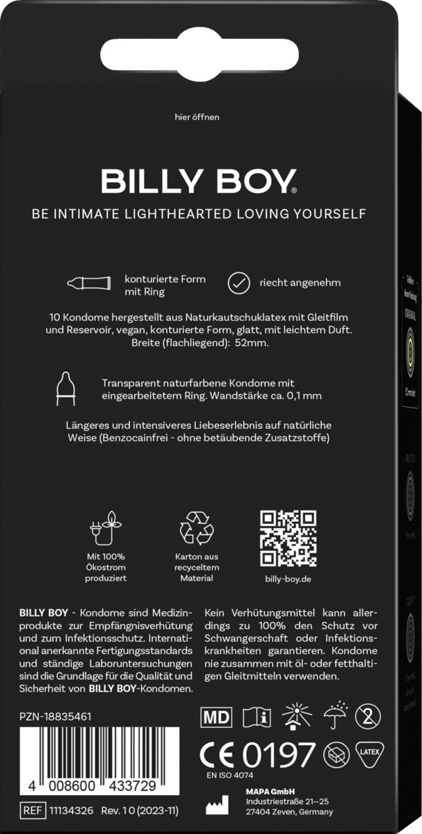 Bild 4 von BILLY BOY Kondome "Länger Lieben"