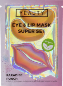 YEAUTY Eye & Lip Mask Super Set Paradise Punch