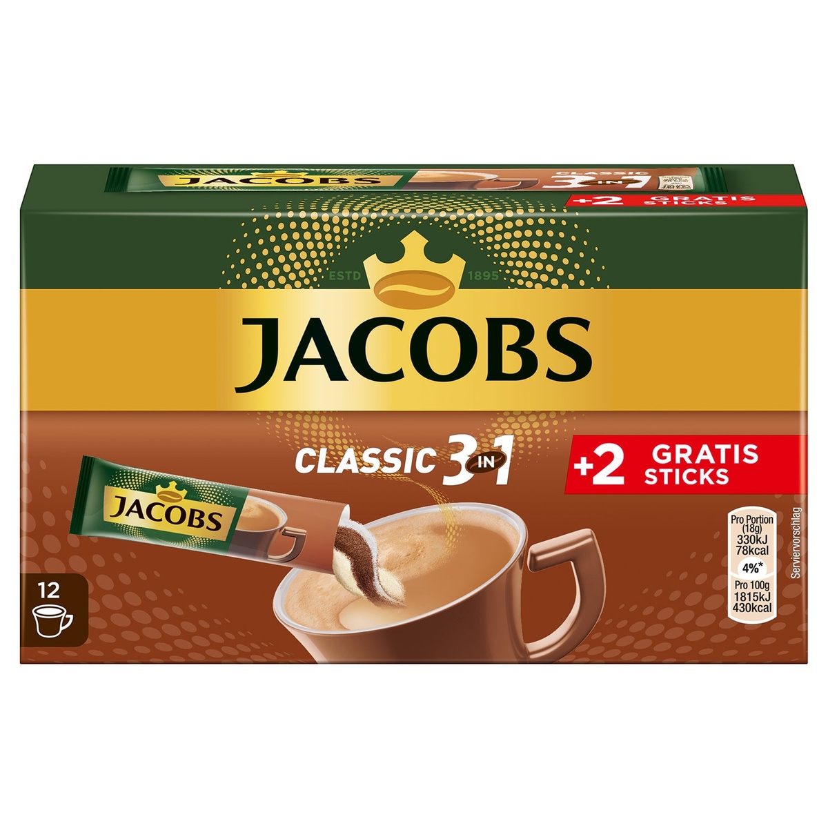 Bild 1 von JACOBS®  Kaffeesticks 180 g