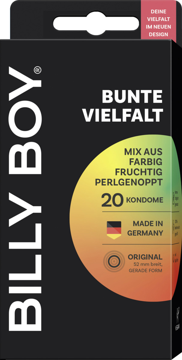 Bild 1 von BILLY BOY Kondome "Bunte Vielfalt"