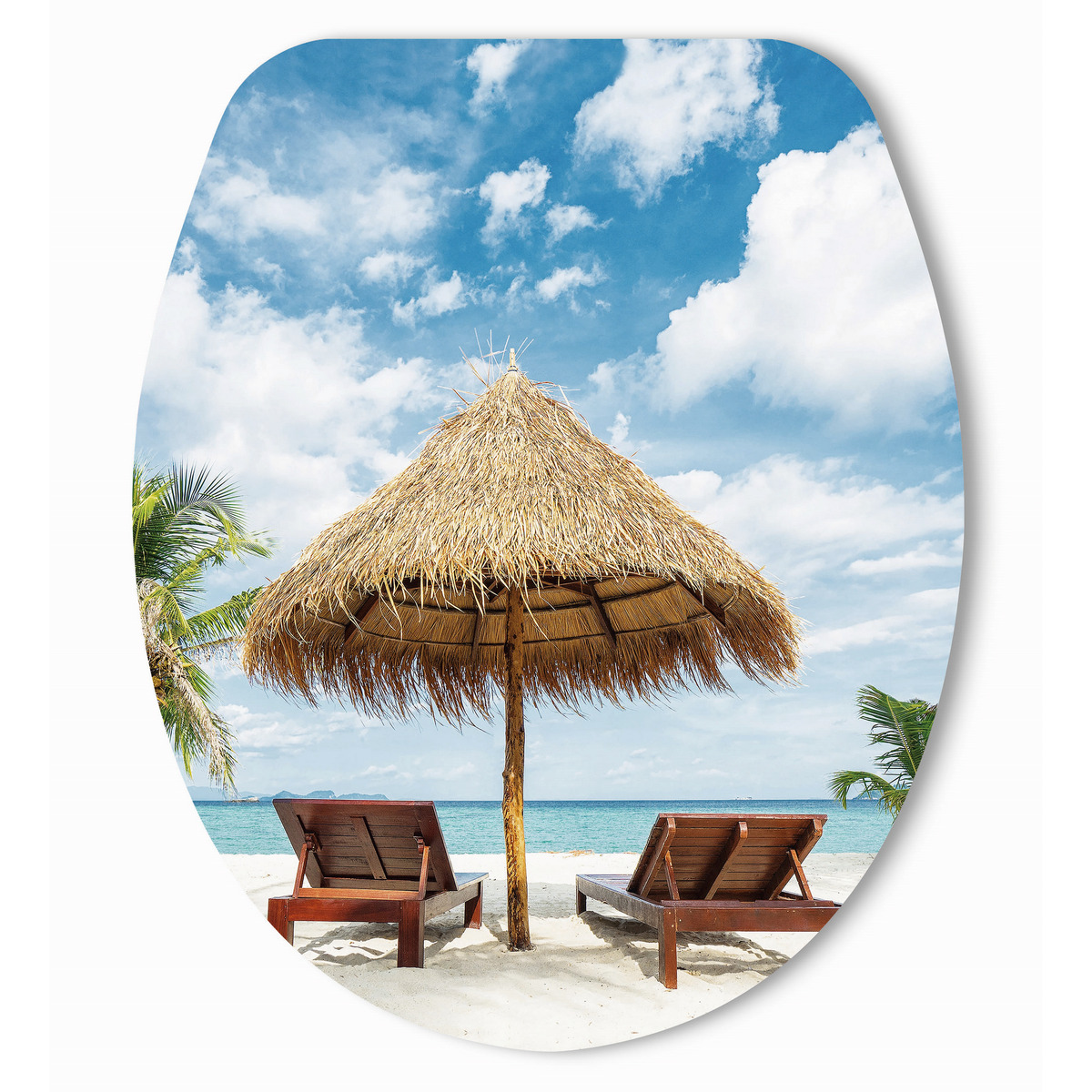 Bild 1 von WC-Sitz 'Sonnenschirm' mehrfarbig