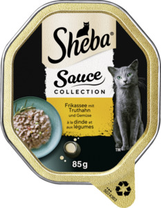 Sheba Sauce Collection Frikassee mit Truthahn und Gemüse