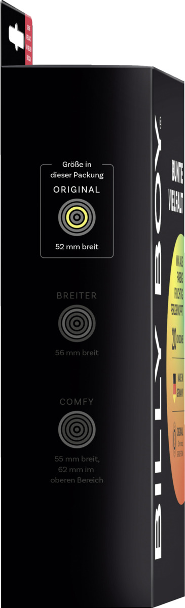 Bild 3 von BILLY BOY Kondome "Bunte Vielfalt"