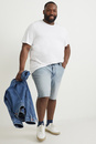 Bild 1 von C&A Jeans-Shorts-mit recycelter Baumwolle, Blau, Größe: W50
