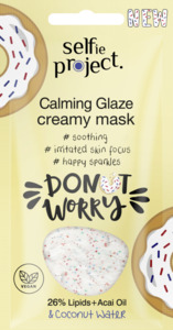 Selfie Project Beruhigende Gesichtsmaske Donut Worry