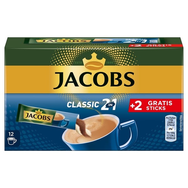 Bild 1 von JACOBS®  Kaffeesticks 140 g