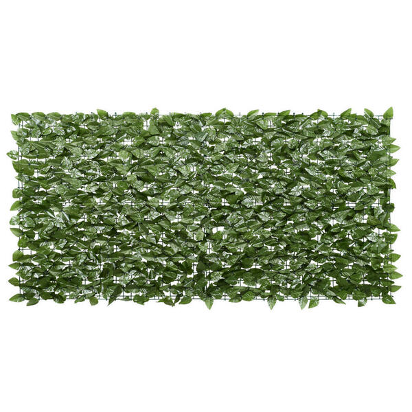 Bild 1 von Garden Deluxe Dekozaun Lorbeerblatt grün B/H/L: ca. 100x0,3x300 cm