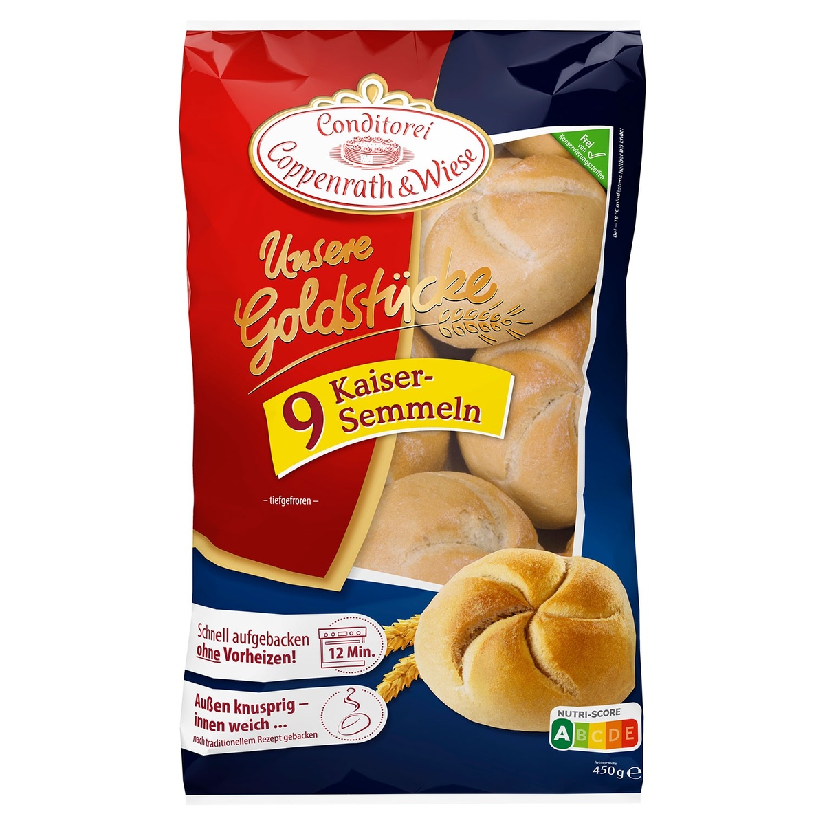 Bild 1 von CONDITOREI COPPENRATH & WIESE Unsere Goldstücke Kaisersemmeln 450 g