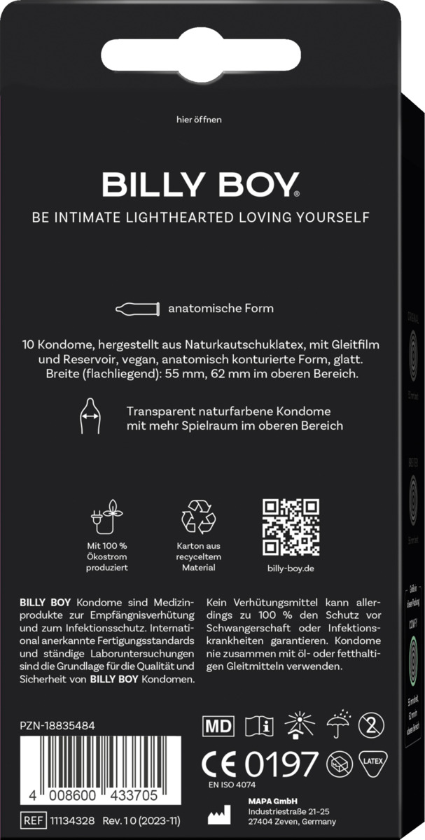 Bild 4 von BILLY BOY Kondome "Gefühlsintensiv"