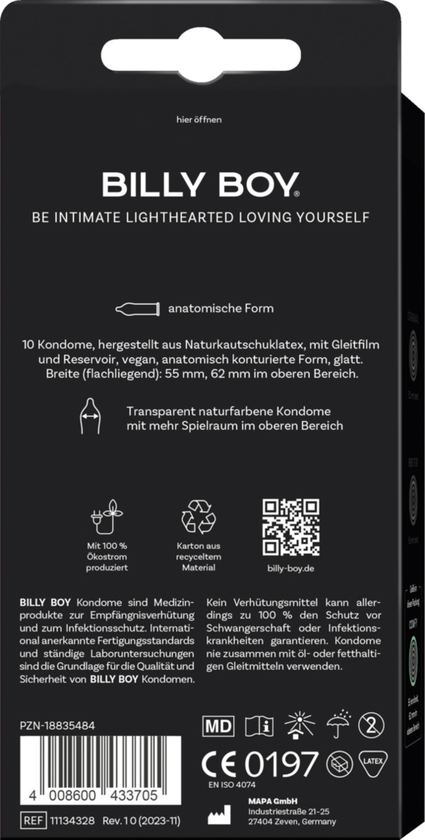 Bild 4 von BILLY BOY Kondome "Gefühlsintensiv"
