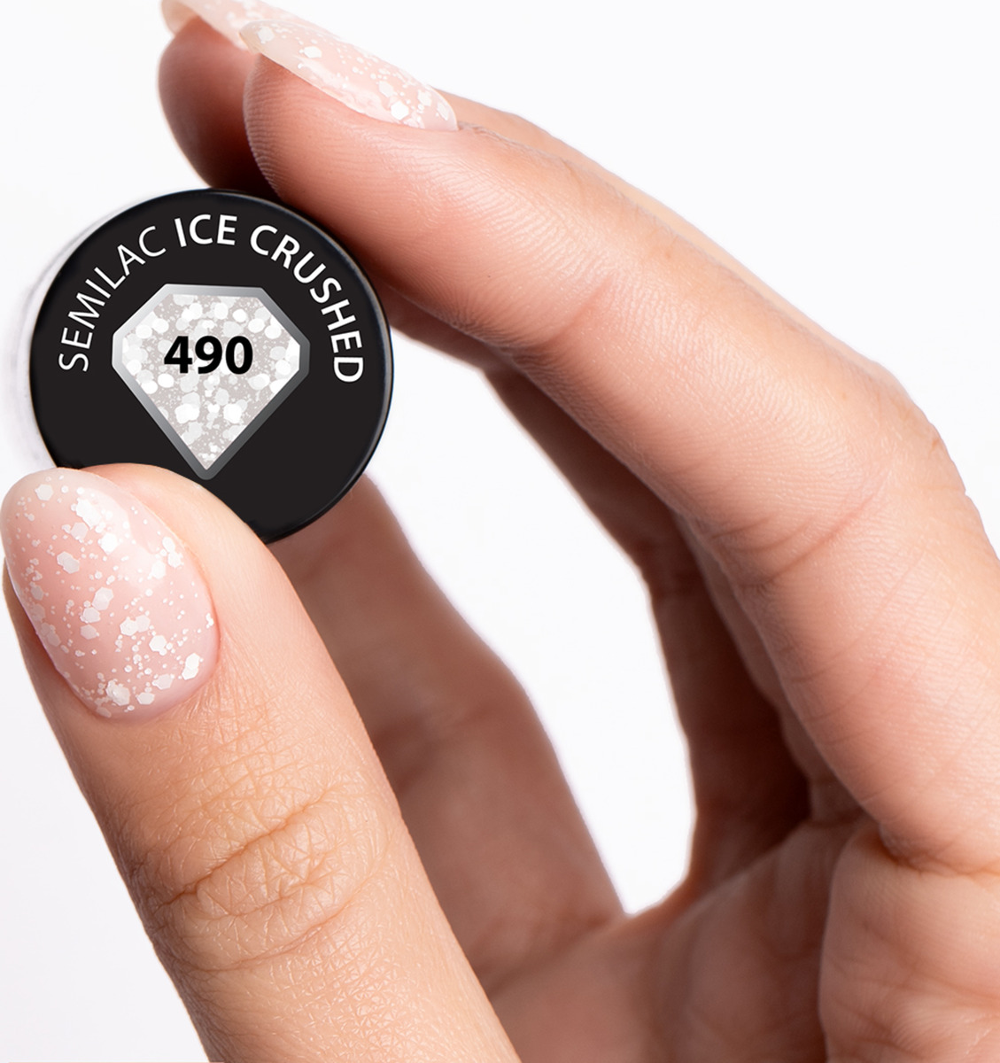 Bild 2 von Semilac UV Nagellack 490 Ice Crushed