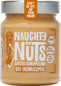 Naughty Nuts Bio Erdnussmus Caramel