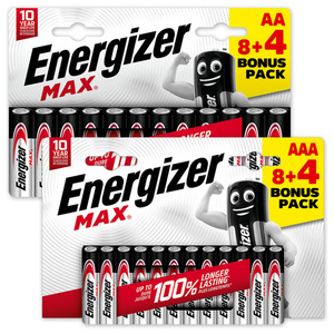 Energizer Batterien Bonuspack