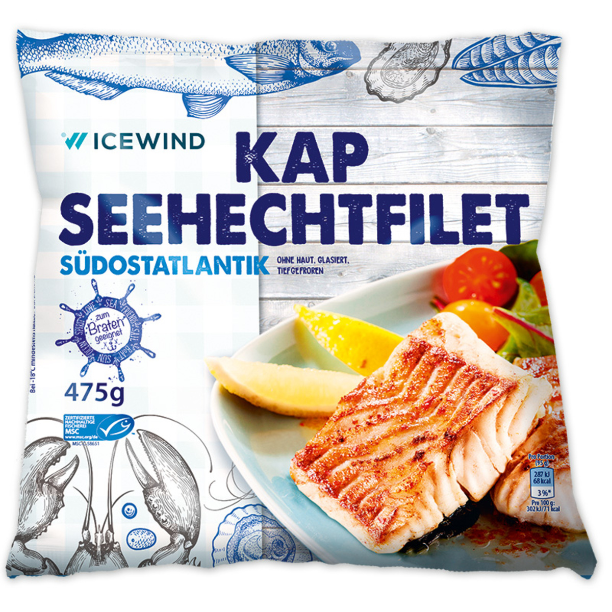 Bild 1 von Icewind Kap Seehechtfilet
