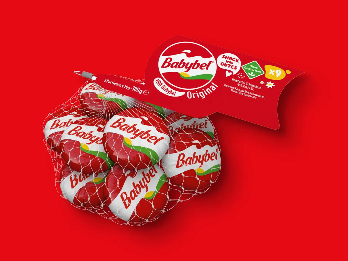 Bild 1 von Mini Babybel Original 9er-Netz, 
         180 g