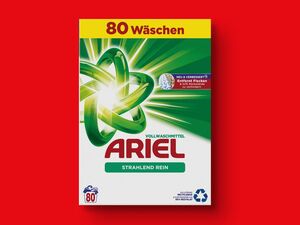 Ariel Waschmittel 80 Wäschen, 
         4,8 kg/4 l