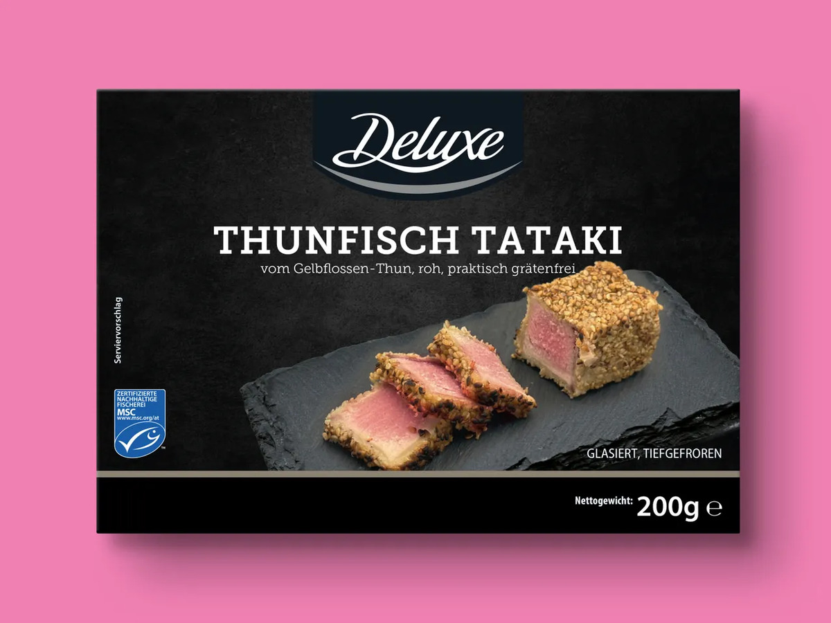 Deluxe MSC Thunfisch Tataki, 200 g von Lidl ansehen!