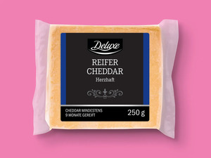 Deluxe Cheddar, 
         250 g