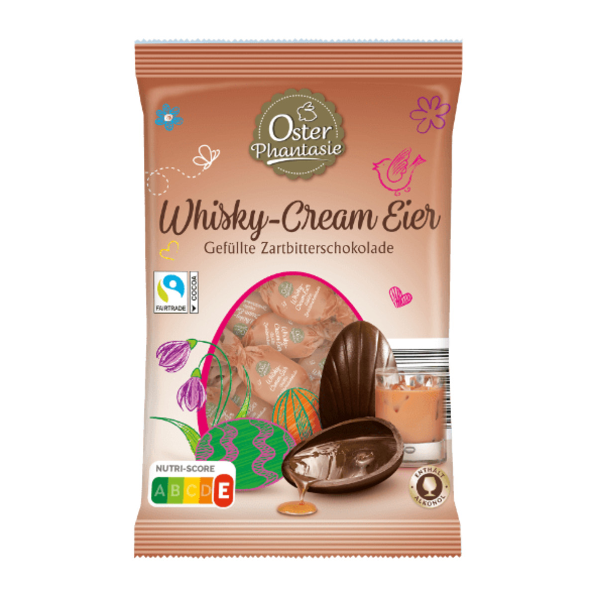 Bild 3 von OSTERPHANTASIE Zartbitterschokoladeneier 150g