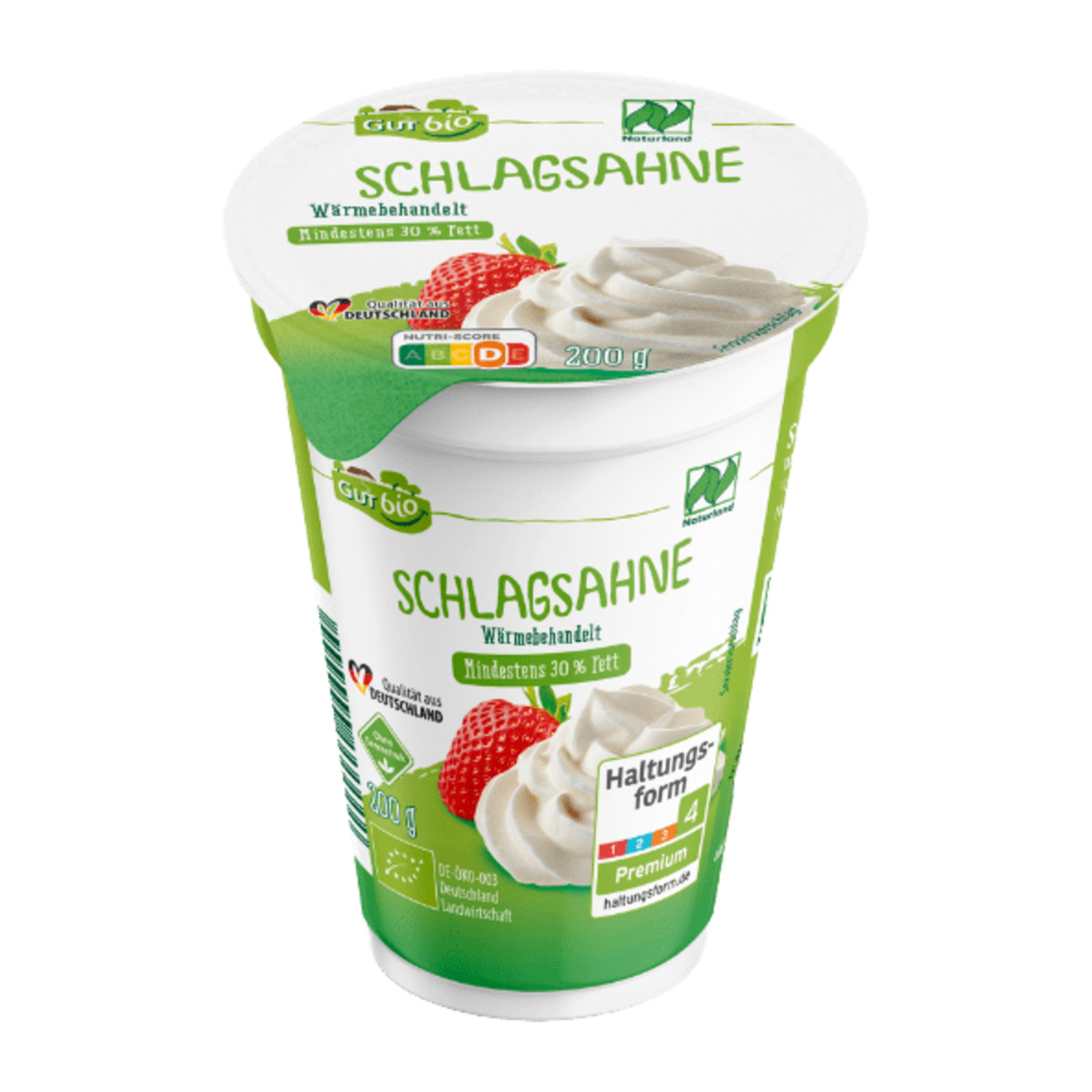 Bild 1 von NATURLAND Bio-Schlagsahne 200g