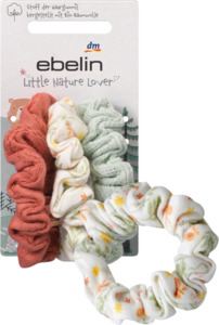 ebelin Haargummis - Stoff hergestellt mit Bio-Baumwolle