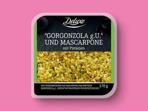 Deluxe Gorgonzola und Mascarpone mit Pistazien, 
         170 g