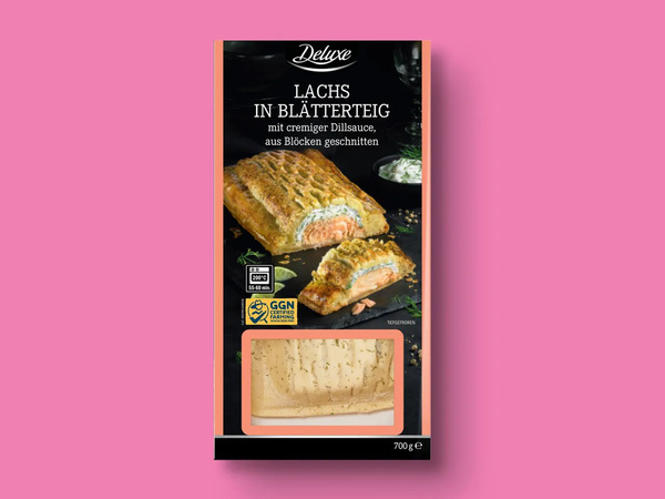 Bild 1 von Deluxe Lachs in Blätterteig, 
         700 g