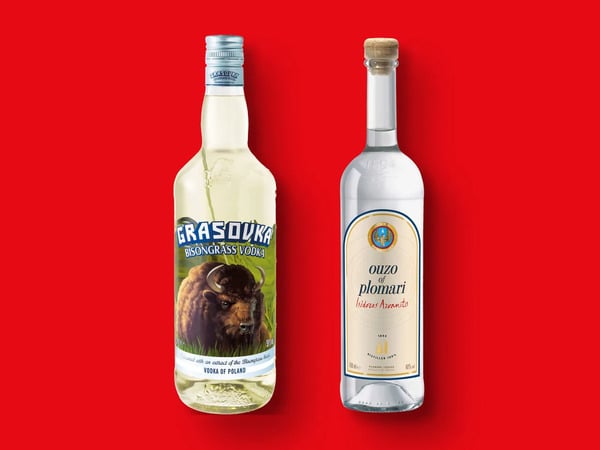 Bild 1 von Grasovka Bisongrass Vodka/Ouzo of Plomari