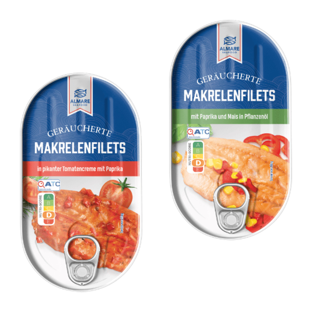Bild 1 von ALMARE Makrelenfilets 200g