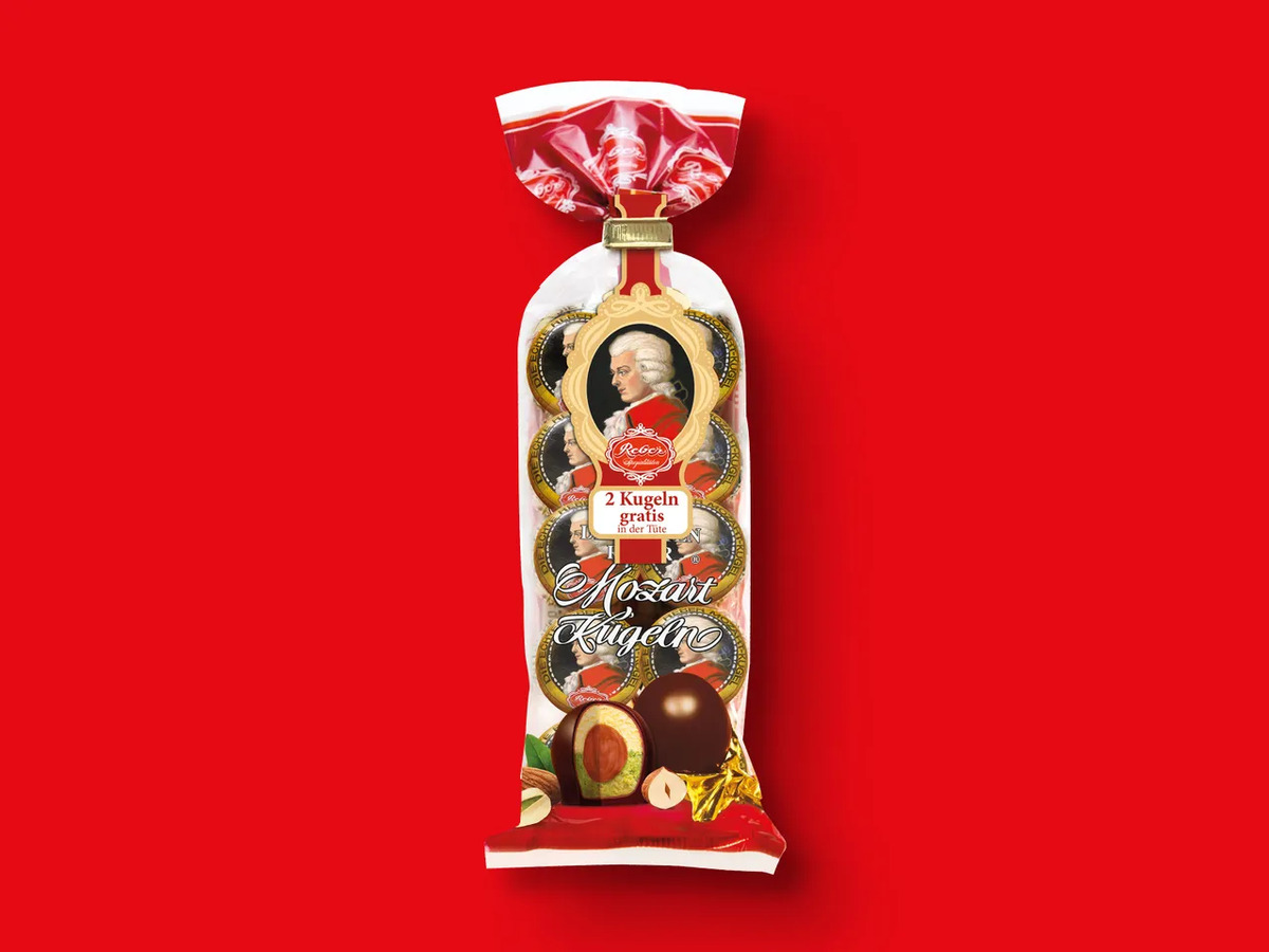 Bild 1 von Reber Mozartkugeln, 
         200 g