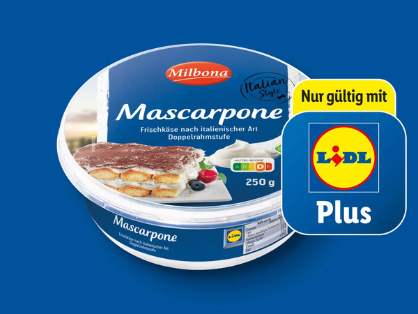 Bild 1 von Milbona Mascarpone, 
         250 g