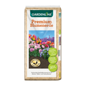 GARDENLINE Premium-Blumenerde 20L