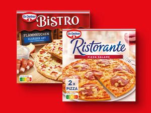 Dr. Oetker Ristorante Pizza/Flammkuchen, 
         710/640/530/780/720/660 g