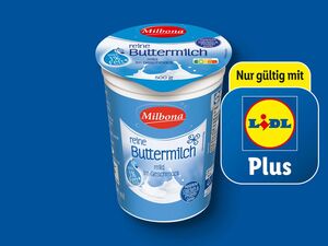 Milbona Reine Buttermilch, 
         500 g