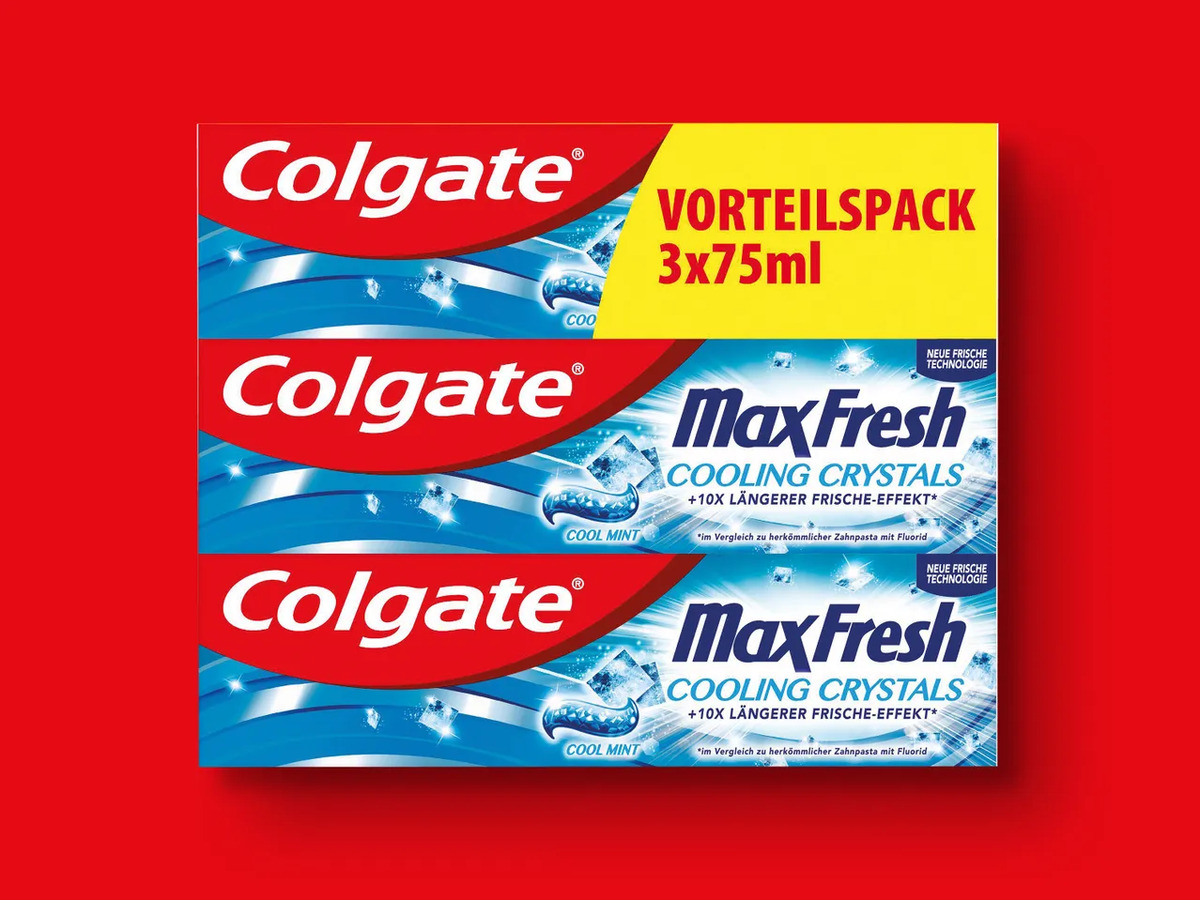 Bild 1 von Colgate Zahncreme, 
         3x 75 ml