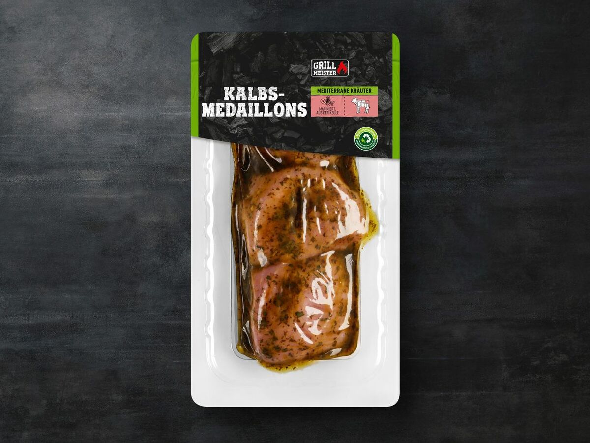 Bild 1 von Grillmeister Kalbsmedaillons, 
         270 g