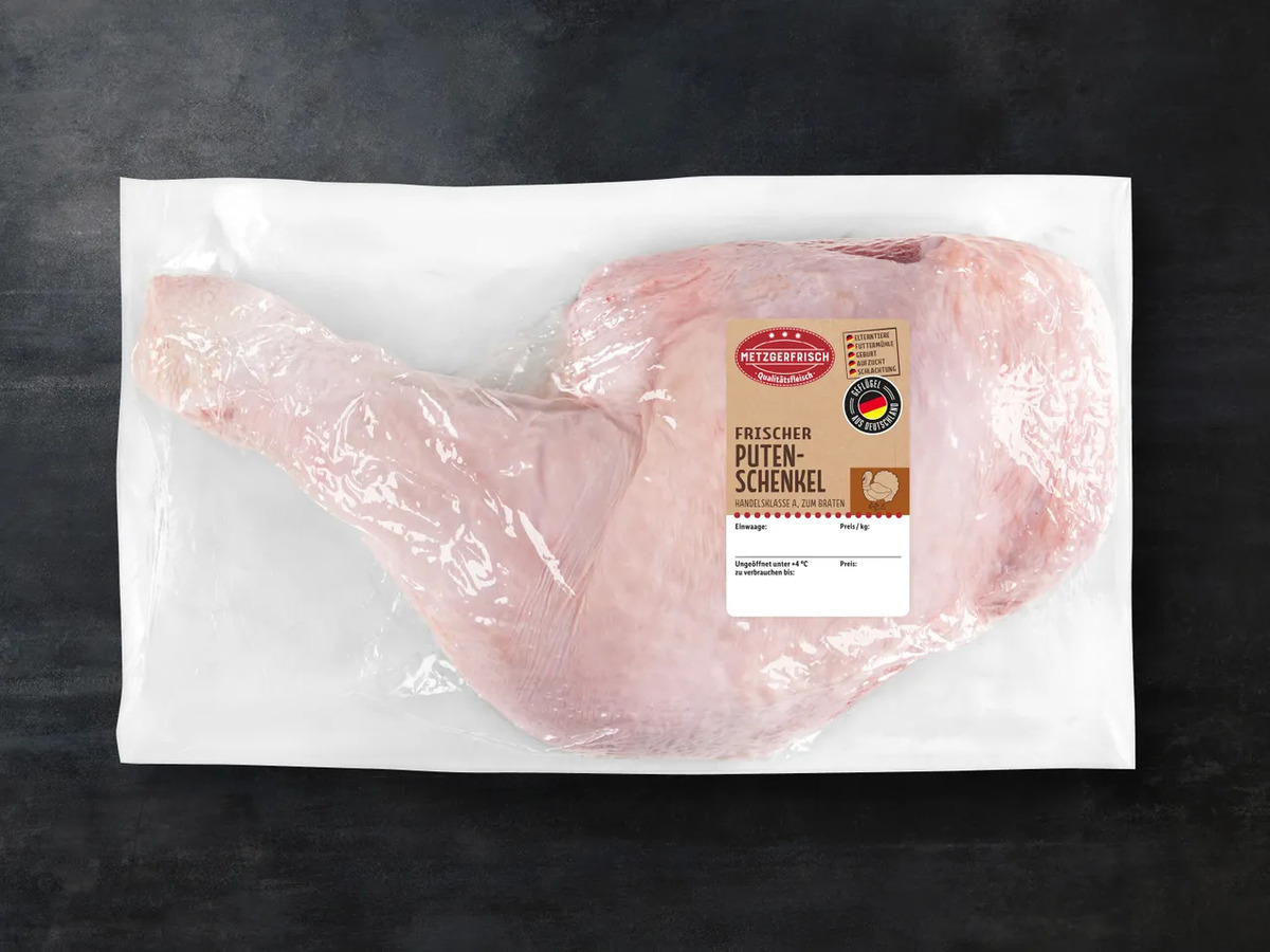 Bild 1 von Metzgerfrisch Frischer Puten-Schenkel