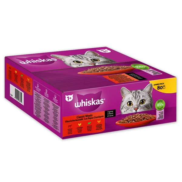 Bild 3 von Whiskas Katzennassnahrung Jumbo Pack