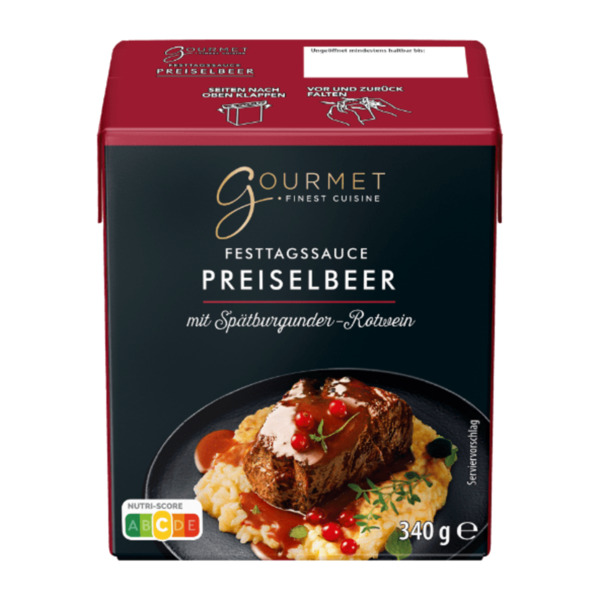 Bild 2 von GOURMET FINEST CUISINE Festtagssauce 340g